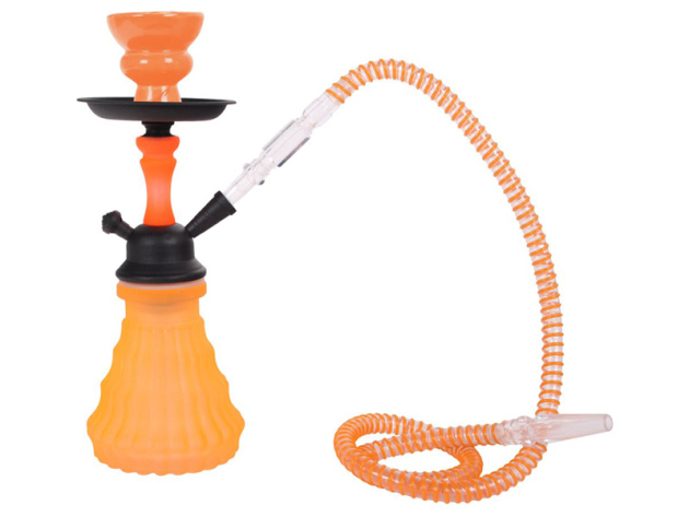 Shisha "Tiny", orange, 25 cm, 1 Schlauch