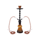 Shisha "Oldie", braun/schwarz, 50 cm, 1 Schlauch