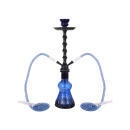 Shisha "Oldie", blau/schwarz, 50 cm, 1 Schlauch