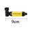 Metallpfeife "Mini Fat"; 9cm, 4-fach sort.; 12er Display