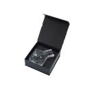 Aschenbecher "Luxury" Glas 8,7cm; einzeln