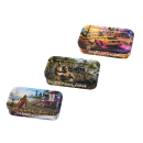 Drehunterlage & Aufbewahrungsbox "Vice" 12,3cm, 3-fach sort.; 12er Display