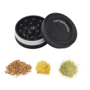Grinder "Cookie" Plastik; 5,5cm; 2-tlg.; 2-fach sort.; 24er Display