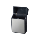 Zigarettenboxen "Brushed" für 20 Zig, Metall.; 4-fach sort.; 12er Display