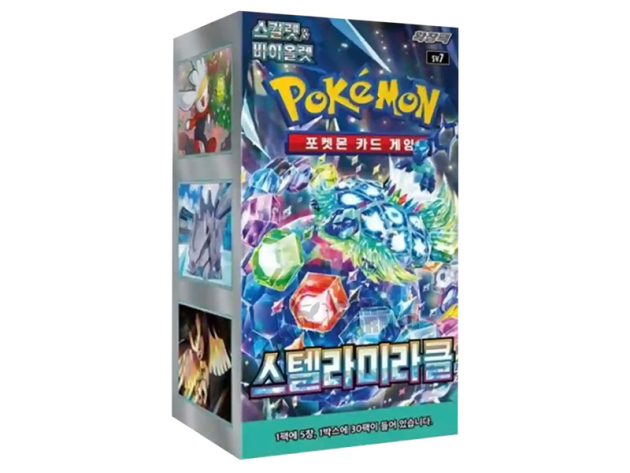 Pokémon (koreanisch) Stella Miracle;  Booster, 30er Display