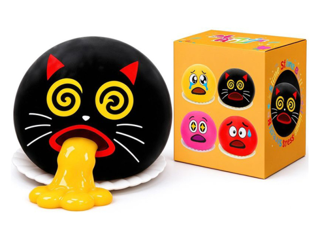 Squishy "Puking Toy"; schwarz