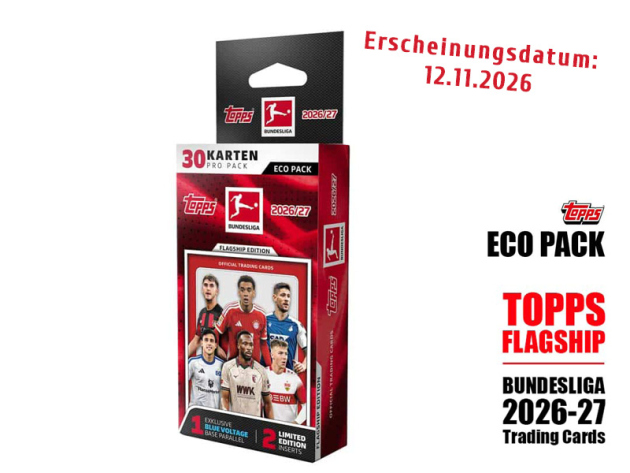 Topps Flagship Bundesliga 2026/2027 Debut Edition - ECO PACK