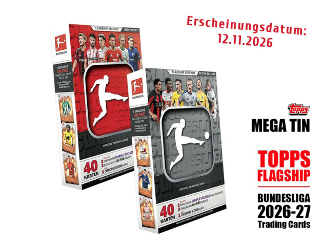 Topps Flagship Bundesliga 2026/2027 Debut Edition - MEGA TIN