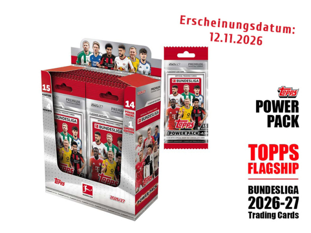 Topps Flagship Bundesliga 2026/2027 Debut Edition - POWER PACK