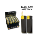 Elektrofeuerzeug "BLACK ELITE" Rubber Soft...