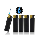 Sturmfeuerzeug "BLACK ELITE SLIM",  Jetflame,...