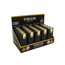 Sturmfeuerzeug "BLACK ELITE DUAL",  Feuer & Flamme, Soft + Jetflame, 25er Display
