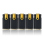 Sturmfeuerzeug "BLACK ELITE DUAL",  Feuer & Flamme, Soft + Jetflame, 25er Display