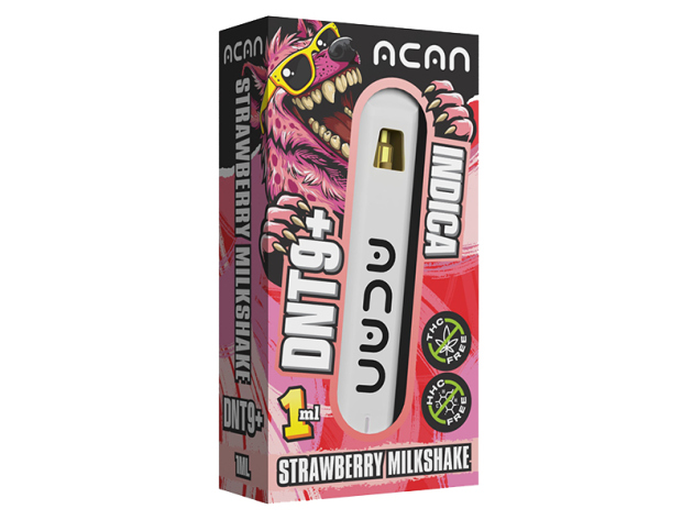 ACAN DNT-9+ - Strawbwerry Milkshake - 1ml - Einweg Vape