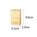 Zigarettenboxen "Gold Bar" f&uuml;r 20 Zig.,...