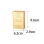 Zigarettenboxen "Gold Bar" für 20 Zig., 12er Display
