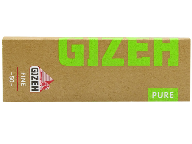 Gizeh Pure Fine Cigarette Papers 25 booklets each 50 leaves