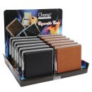 Cigarette Case display 12x "Brown-Black" with...