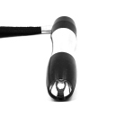 Taschenlampe "Compact" mit Bändchen (SDchwarz oder Lila)