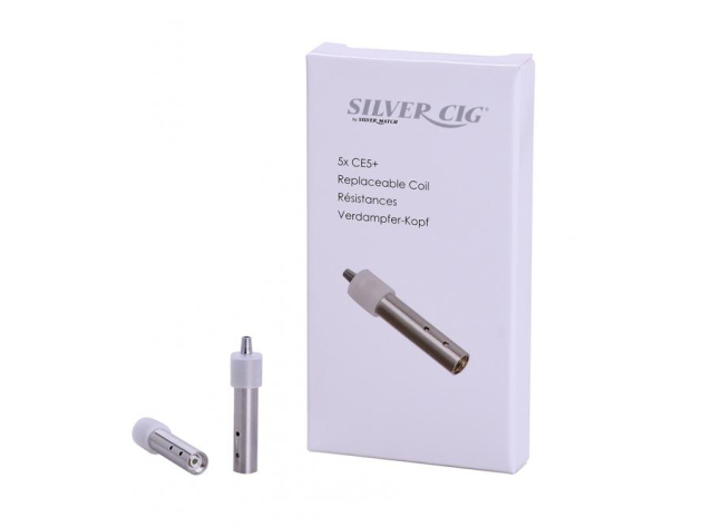 Silver Cig Evaporator Cores CE5+, 5p Set