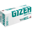 Gizeh Mentho Tips 200er H&uuml;lsen