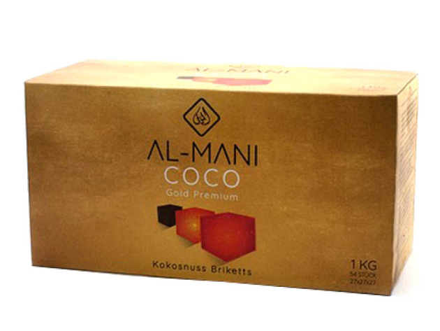 Al-Mani Coco Wasserpfeifenkohle 1kg