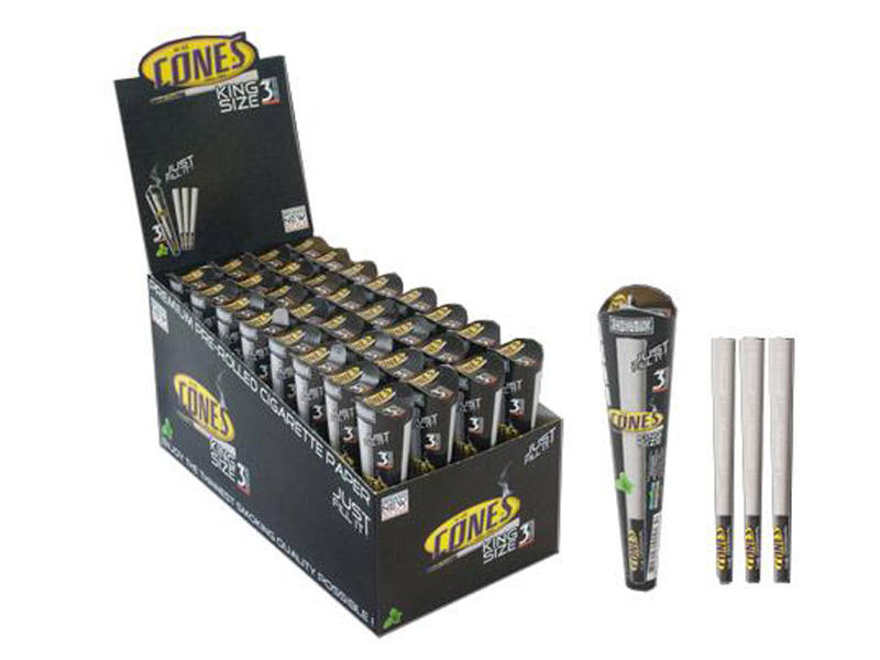 Großhandel Cones Joint Papier KING SIZE 32x3er Blister