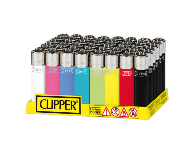 Clipper Large "UNI" SOLID BRANDED, 48p Display