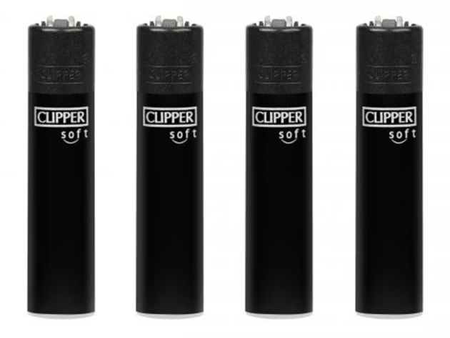 Clipper Large "UNI" ALL BLACK Soft Touch, 48er Display